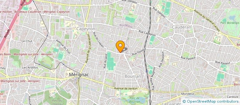localisation de l'entreprise PISTON MX à MERIGNAC