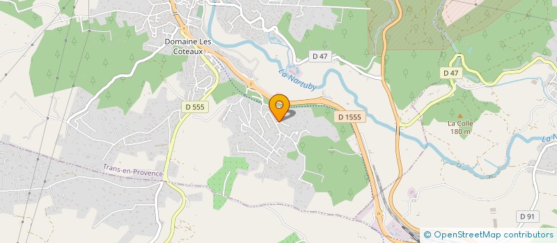 localisation de l'entreprise PISTONE PLOMB ELEC à TRANS-EN-PROVENCE