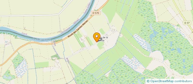 localisation de l'entreprise PISTOU  ARLES