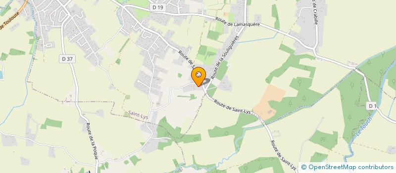 localisation de l'entreprise PISTOULET-IMMO  SAINT-LYS