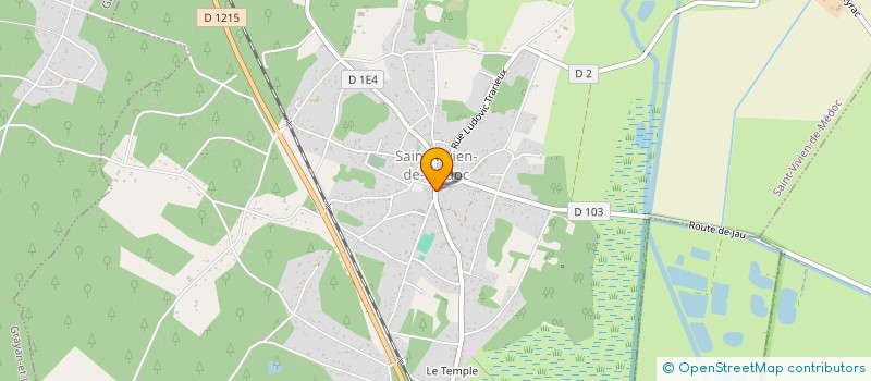 localisation de l'entreprise PISTOULETT  SAINT-VIVIEN-DE-MEDOC