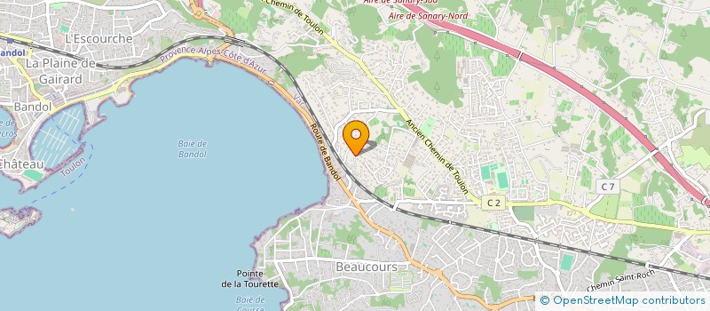 localisation de l'entreprise PIT à SANARY-SUR-MER