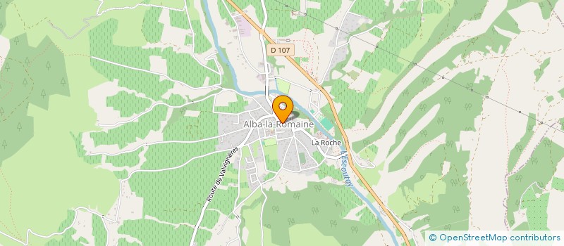 localisation de l'entreprise PIT'ALBA  ALBA-LA-ROMAINE