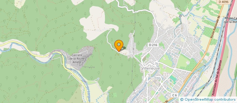 localisation de l'entreprise PIT SOUS DES SOURCES  VILLENEUVE