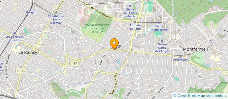 localisation de l'entreprise PIT STOP GAGNY  GAGNY