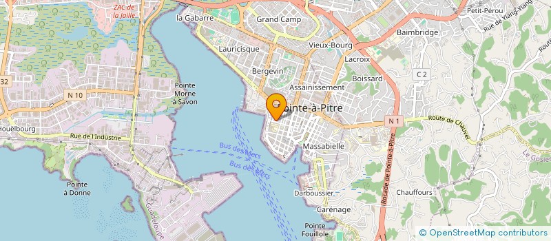 localisation de l'entreprise PITA à POINTE-A-PITRE