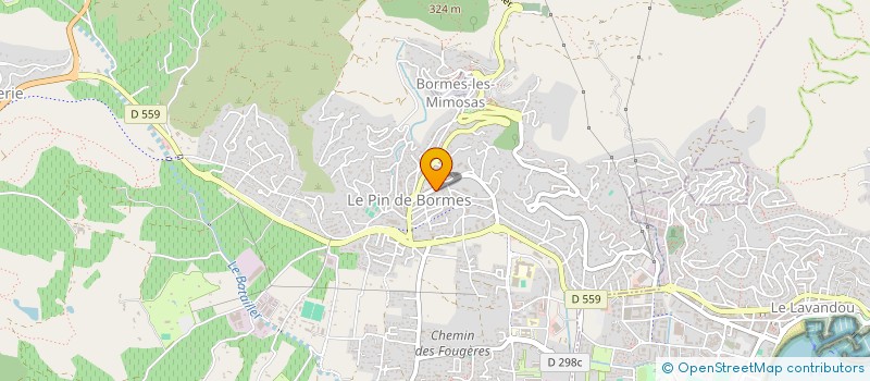 localisation de l'entreprise PITAGORES à BORMES-LES-MIMOSAS