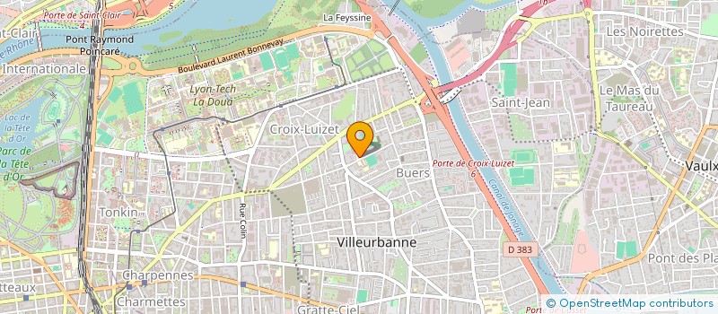 localisation de l'entreprise PITANCE ADMINISTRATEUR  VILLEURBANNE