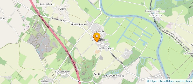 localisation de l'entreprise PITARD ET FILS  FENIOUX