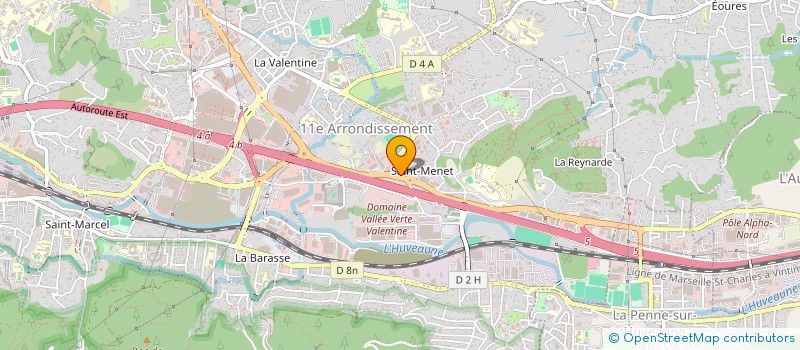 localisation de l'entreprise PITAVALENTINE à MARSEILLE