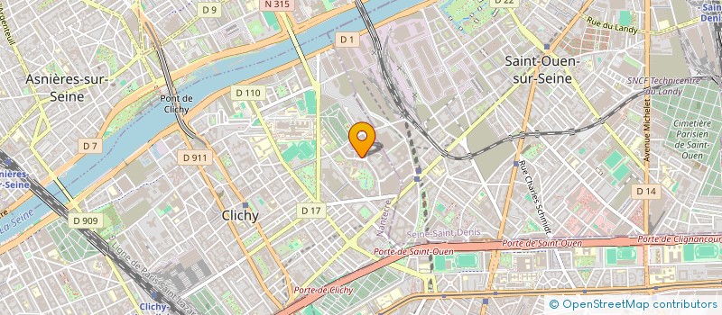 localisation de l'entreprise PITAYA EXPLOITATION 2 à CLICHY