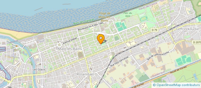 localisation de l'entreprise PITCH à DUNKERQUE