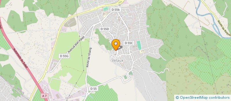 localisation de l'entreprise PITCH & CHIPS à VELAUX