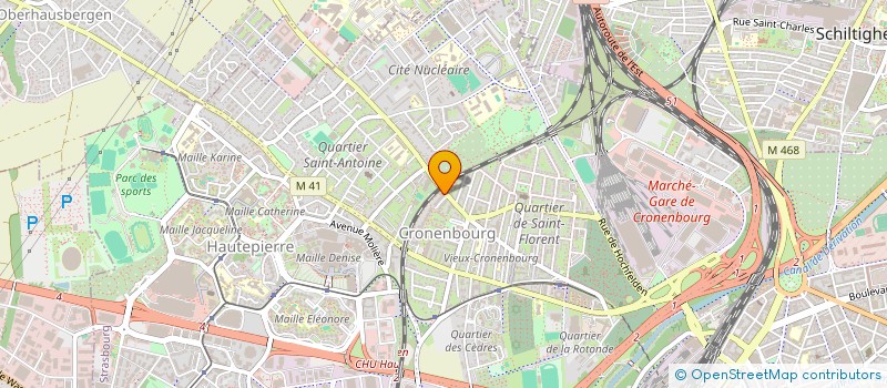 localisation de l'entreprise PITCH'WEDDING à STRASBOURG