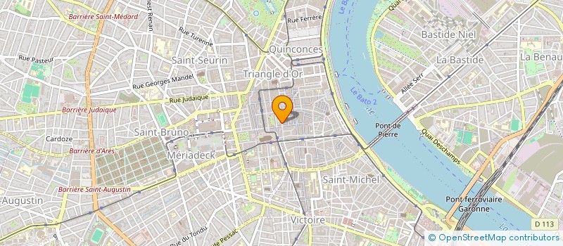 localisation de l'entreprise PITCHERS  BORDEAUX