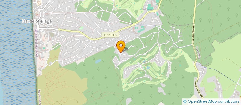 localisation de l'entreprise PITCHI  NEUFCHATEL-HARDELOT