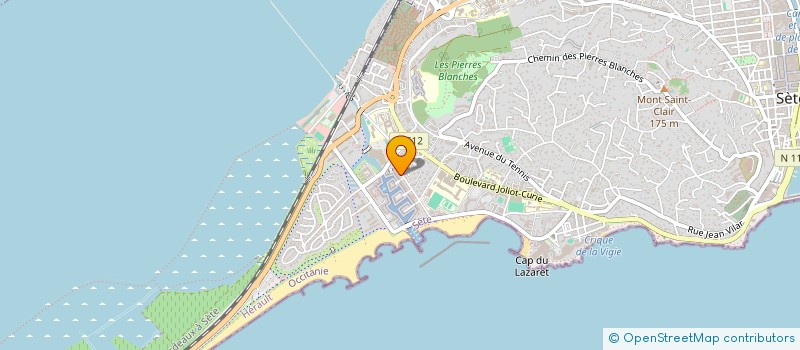 localisation de l'entreprise PITCHOUE FLASH à SETE