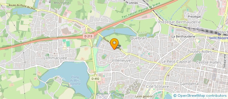 localisation de l'entreprise PITCHOULI SAINT-NAZAIRE SAARLOUIS  SAINT-NAZAIRE