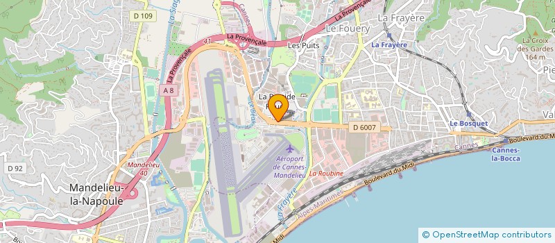 localisation de l'entreprise PITCHOUN MEDIAS à CANNES