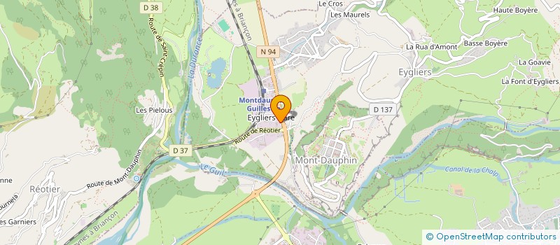 localisation de l'entreprise PITCHOUN PARK  EYGLIERS