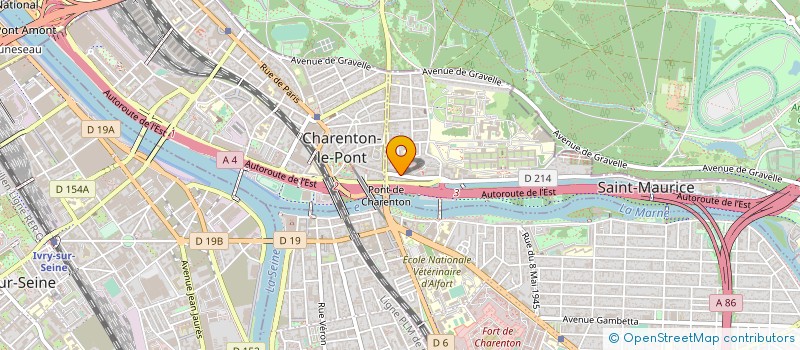 localisation de l'entreprise PITCHOUN SERVICES à SAINT-MAURICE