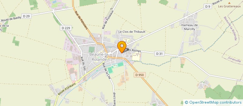 localisation de l'entreprise PITCHOUNS ET COMPAGNIE à BEAUNE-LA-ROLANDE