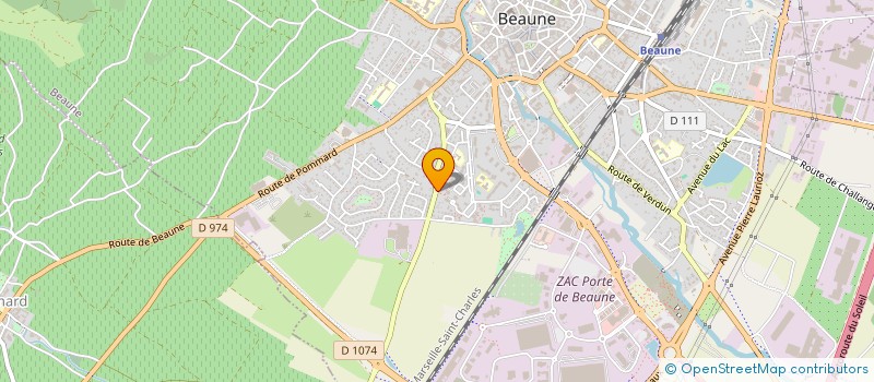 localisation de l'entreprise PITCHPIN à BEAUNE