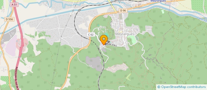 localisation de l'entreprise PITEL  MEYRARGUES