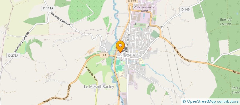 localisation de l'entreprise PITERAC  LIVAROT-PAYS-D'AUGE