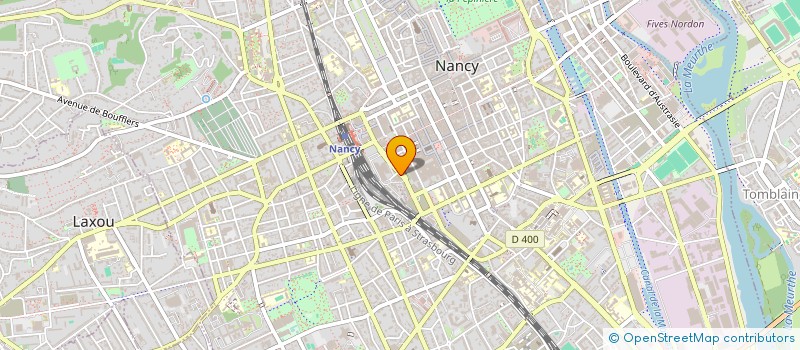 localisation de l'entreprise PITETLOO  NANCY