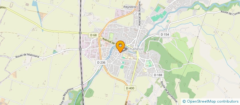 localisation de l'entreprise PITHEIR à CHABEUIL