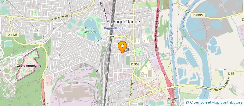 localisation de l'entreprise PITHEO  HAGONDANGE