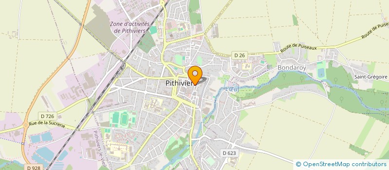 localisation de l'entreprise PITHIVIERS INFORMATIQUE à PITHIVIERS