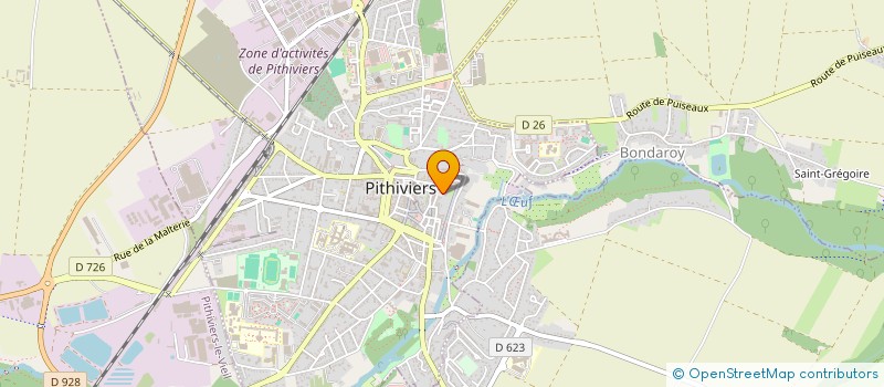 localisation de l'entreprise PITHIVIERS TAE KWON DO CLUB à PITHIVIERS