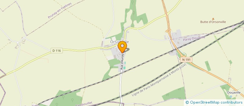 localisation de l'entreprise PITHOIS CHARTAIN  ORSONVILLE