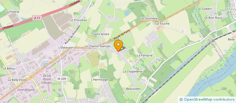 localisation de l'entreprise PITHYDOG  CARQUEFOU