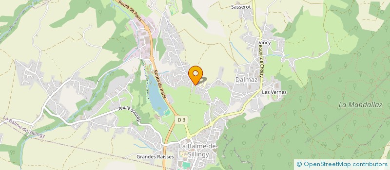 localisation de l'entreprise PITIPO  LA BALME-DE-SILLINGY
