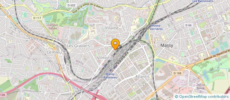 localisation de l'entreprise PITLANE TRAINING à MASSY