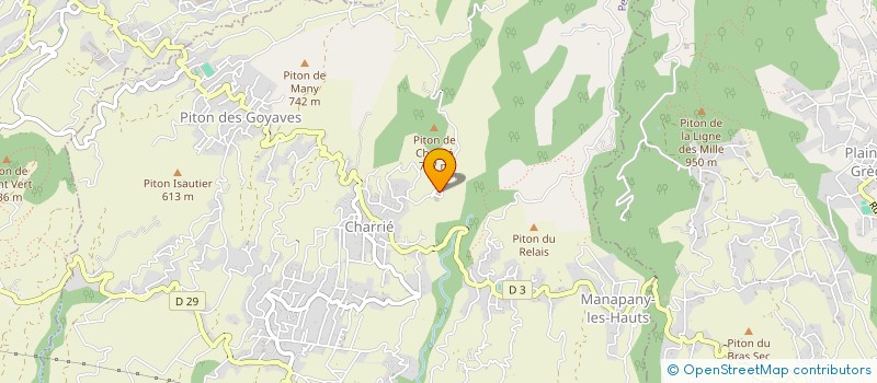 localisation de l'entreprise PITON BLOC  PETITE ILE