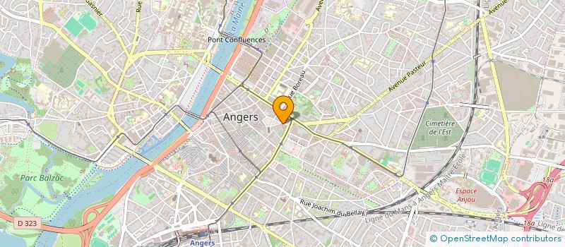 localisation de l'entreprise PITON-DE TERNAY SAS à ANGERS