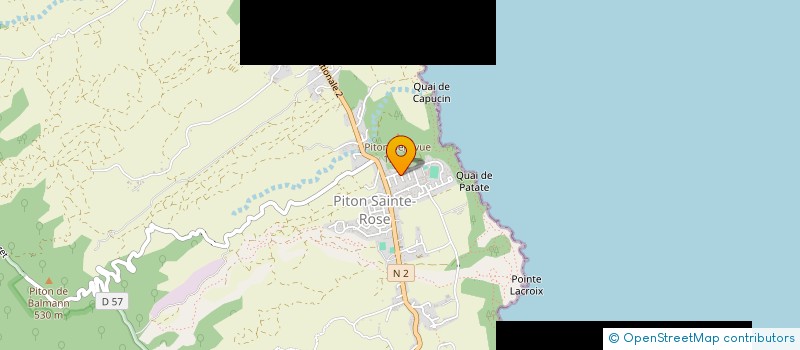 localisation de l'entreprise PITON DES LAVES  SAINTE-ROSE