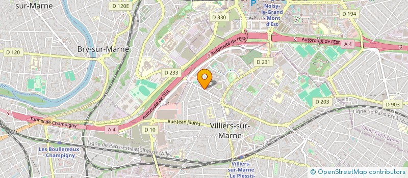 localisation de l'entreprise PITON DES NEIGES  VILLIERS-SUR-MARNE