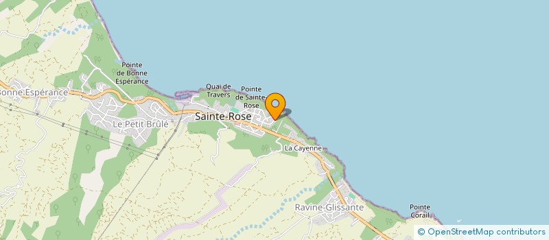 localisation de l'entreprise PITON GALETS  SAINTE-ROSE