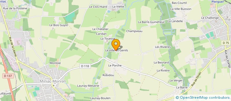 localisation de l'entreprise PITON METAL CONCEPT  MINIAC-MORVAN