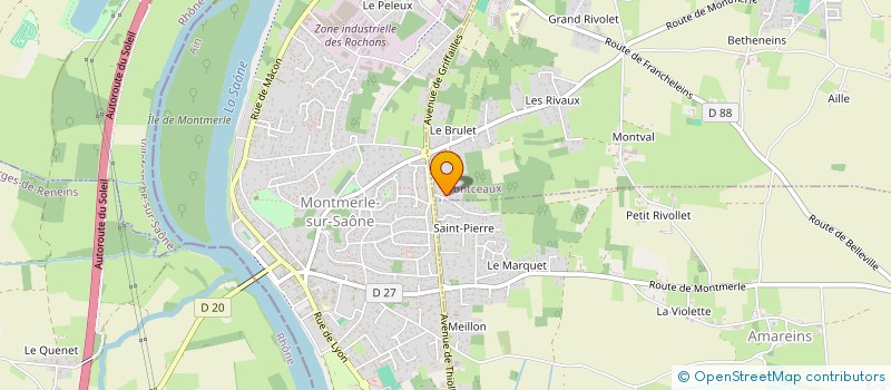 localisation de l'entreprise PITOPO à MONTCEAUX