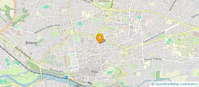 localisation de l'entreprise PITOU à PAU