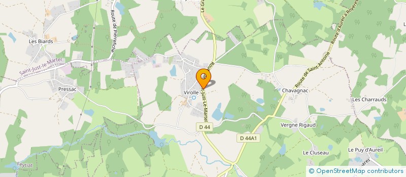 localisation de l'entreprise PITOU  AUREIL