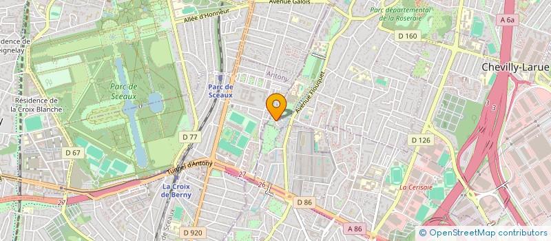 localisation de l'entreprise PITREL  L'HAY-LES-ROSES