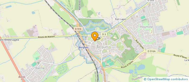 localisation de l'entreprise PITROIDES  BERGUES