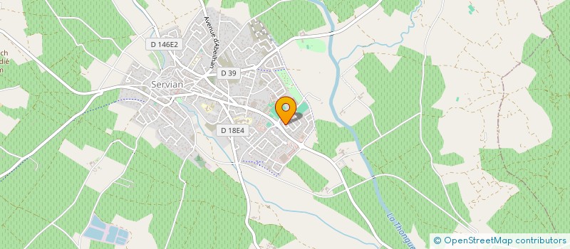 localisation de l'entreprise PITTA SHOP FRANCE SUD  SERVIAN